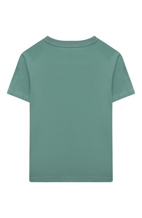 Детская хлопковая футболка POLO RALPH LAUREN зеленого цвета по цене 3455 руб., арт. 321850990 | Фото 2 Детская хлопковая футболка POLO RALPH LAUREN зеленого цвета, арт. 321850990 | Фото 2
