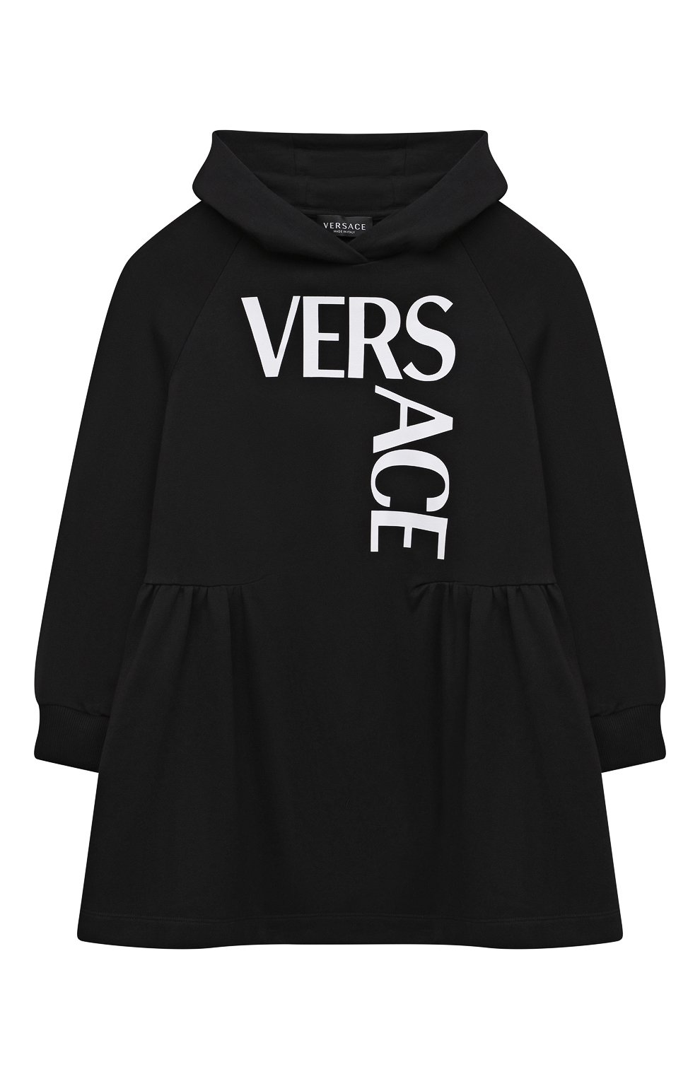 Хлопковое платье Versace 1000012/1A01399/8A-14A
