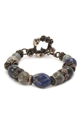 Женский браслет ангелы и демоны GL JEWELRY синего цвета по цене 25300 руб., арт. PB083 | Фото 1 Женский браслет ангелы и демоны GL JEWELRY синего цвета, арт. PB083 | Фото 1