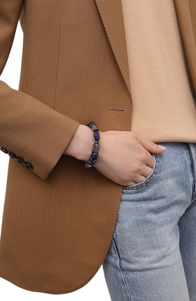 Женский браслет ангелы и демоны GL JEWELRY синего цвета по цене 25300 руб., арт. PB083 | Фото 2 Женский браслет ангелы и демоны GL JEWELRY синего цвета, арт. PB083 | Фото 2