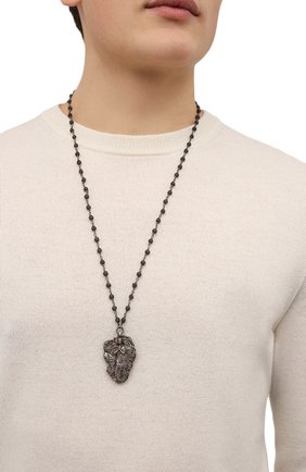 Женская подвеска на цепочке GL JEWELRY серебряного цвета по цене 135500 руб., арт. PB573 | Фото 2 Женская подвеска на цепочке GL JEWELRY серебряного цвета, арт. PB573 | Фото 2