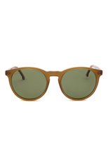 Женские солнцезащитные очки LORO PIANA светло-коричневого цвета, арт. FAL0261 | Фото 4 (Тип очков: С/з; Очки форма: Круглые)