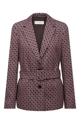 Женский хлопковый жакет DRIES VAN NOTEN розового цвета по цене 121000 руб., арт. 212-030403-3066 | Фото 1 Женский хлопковый жакет DRIES VAN NOTEN розового цвета, арт. 212-030403-3066 | Фото 1 (Материал подклада: Вискоза; Длина (для топов): Стандартные; Рукава: Длинные; Материал внешний: Хлопок; Стили: Гламурный; Случай: Повседневный; Женское Кросс-КТ: Жакет-одежда; 1-2-бортные: Однобортные)