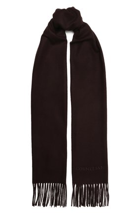 Мужской кашемировый шарф CORNELIANI темно-бордового цвета по цене 38200 руб., арт. 88B275-1829016/00 | Фото 1 Мужской кашемировый шарф CORNELIANI темно-бордового цвета, арт. 88B275-1829016/00 | Фото 1