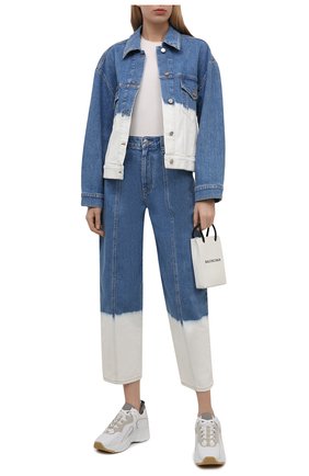 Женская джинсовая куртка STELLA MCCARTNEY голубого цвета по цене 73800 руб., арт. 603705/S0H45 | Фото 2 Женская джинсовая куртка STELLA MCCARTNEY голубого цвета, арт. 603705/S0H45 | Фото 2