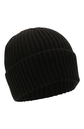 Мужская шапка из хлопка и шерсти DSQUARED2 черного цвета, арт. KNM0010 05M02252 | Фото 1 (Материал: Хлопок, Текстиль, Шерсть; Кросс-КТ: Трикотаж)