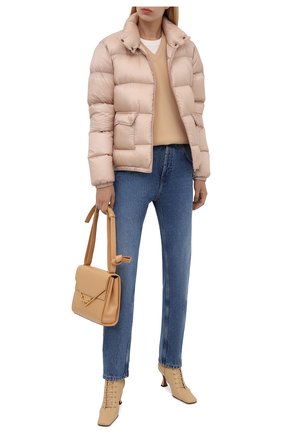 Женская пуховая куртка lannic MONCLER розового цвета по цене 74100 руб., арт. G2-093-1A001-35-5396Q | Фото 2 Женская пуховая куртка lannic MONCLER розового цвета, арт. G2-093-1A001-35-5396Q | Фото 2 (Рукава: Длинные; Материал утеплителя: Пух и перо; Материал подклада: Синтетический материал; Материал внешний: Синтетический материал; Длина (верхняя одежда): Короткие; Стили: Спорт-шик; Кросс-КТ: Куртка; Женское Кросс-КТ: Пуховик-куртка)
