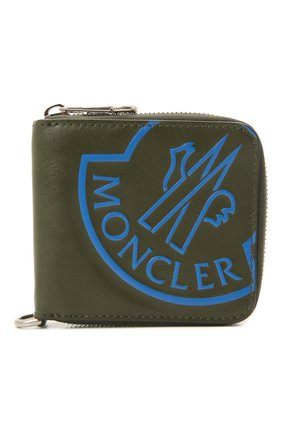 Мужской кожаное портмоне MONCLER хаки цвета по цене 49000 руб., арт. G2-09A-6C701-00-02SZJ | Фото 1 Мужской кожаное портмоне MONCLER хаки цвета, арт. G2-09A-6C701-00-02SZJ | Фото 1