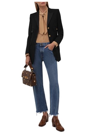 Женские кожаные туфли GIANVITO ROSSI коричневого цвета по цене 59950 руб., арт. G25228.60CU0.CLNCU0I | Фото 2 Женские кожаные туфли GIANVITO ROSSI коричневого цвета, арт. G25228.60CU0.CLNCU0I | Фото 2