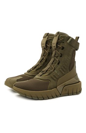 Мужские комбинированные кроссовки b-army BALMAIN хаки цвета по цене 71900 руб., арт. WM1VG231/LSLM | Фото 1 Мужские комбинированные кроссовки b-army BALMAIN хаки цвета, арт. WM1VG231/LSLM | Фото 1