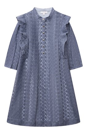 Детское платье CHLOÉ голубого цвета по цене 35650 руб., арт. C12841 | Фото 1 Детское платье CHLOÉ голубого цвета, арт. C12841 | Фото 1