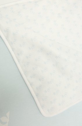 Детского хлопковое одеяло DOLCE & GABBANA голубого цвета, арт. LNJA83/G7VVE | Фото 2 (Материал: Текстиль, Хлопок)