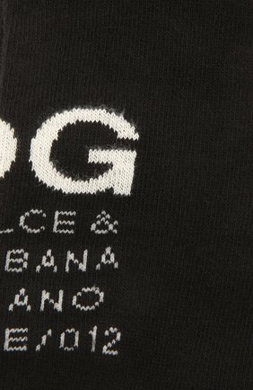 Детские хлопковые носки DOLCE & GABBANA черного цвета по цене 3410 руб., арт. LBKA90/JACKZ | Фото 2 Детские хлопковые носки DOLCE & GABBANA черного цвета, арт. LBKA90/JACKZ | Фото 2