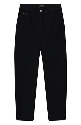 Детские джинсы DOLCE & GABBANA темно-синего цвета по цене 21750 руб., арт. L52F30/LY049/8-14 | Фото 1 Детские джинсы DOLCE & GABBANA темно-синего цвета, арт. L52F30/LY049/8-14 | Фото 1 (Материал внешний: Хлопок; Кросс-КТ: джинсы; Ростовка одежда: 10 - 11 лет | 140 - 146см, 12 лет | 152 см, 8 лет | 128 см)