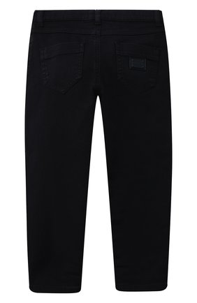 Детские джинсы DOLCE & GABBANA темно-синего цвета по цене 19950 руб., арт. L52F30/LY049/2-6 | Фото 2 Детские джинсы DOLCE & GABBANA темно-синего цвета, арт. L52F30/LY049/2-6 | Фото 2 (Материал внешний: Хлопок; Кросс-КТ: джинсы; Ростовка одежда: 2 года | 92 см, 3 года | 98 см, 4 года | 104 см, 5 лет | 110 см, 6 лет | 116 см)