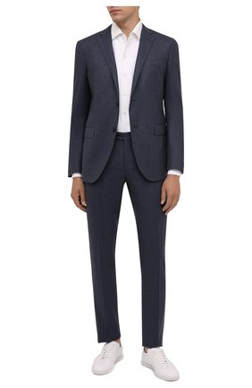 Мужской шерстяной костюм CORNELIANI синего цвета по цене 137000 руб., арт. 887230-1818111/92 Q1 | Фото 1 Мужской шерстяной костюм CORNELIANI синего цвета, арт. 887230-1818111/92 Q1 | Фото 1