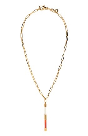 Женское колье CRYSTALLINE JEWELLERY золотого цвета по цене 10120 руб., арт. 509М | Фото 1 Женское колье CRYSTALLINE JEWELLERY золотого цвета, арт. 509М | Фото 1