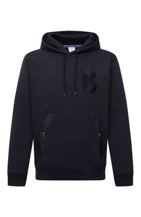 Мужской хлопковое худи BOGNER темно-синего цвета по цене 27590 руб., арт. 88006441 | Фото 1 Мужской хлопковое худи BOGNER темно-синего цвета, арт. 88006441 | Фото 1