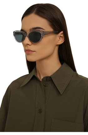 Женские солнцезащитные очки LORO PIANA прозрачного цвета, арт. FAL4776 | Фото 2 (Тип очков: С/з)