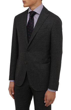 Мужской шерстяной костюм CORNELIANI темно-серого цвета по цене 111500 руб., арт. 88N700-1817401/00 | Фото 2 Мужской шерстяной костюм CORNELIANI темно-серого цвета, арт. 88N700-1817401/00 | Фото 2