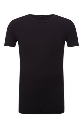 Мужская футболка ERMENEGILDO ZEGNA темно-синего цвета по цене 8225 руб., арт. N3M201300 | Фото 1 Мужская футболка ERMENEGILDO ZEGNA темно-синего цвета, арт. N3M201300 | Фото 1 (Материал внешний: Синтетический материал; Принт: Без принта; Рукава: Короткие; Стили: Кэжуэл; Длина (для топов): Стандартные)