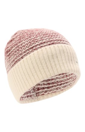 Женская кашемировая шапка KITON розового цвета по цене 95100 руб., арт. D52764X0480A | Фото 1