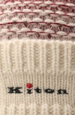 Женская кашемировая шапка KITON розового цвета, арт. D52764X0480A | Фото 3 (Материал: Текстиль, Кашемир, Шерсть)