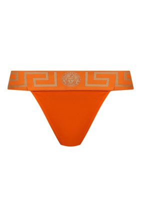 Женские трусы-стринги VERSACE оранжевого цвета по цене 4855 руб., арт. AUD01042/A232741 | Фото 1 Женские трусы-стринги VERSACE оранжевого цвета, арт. AUD01042/A232741 | Фото 1 (Материал внешний: Хлопок; Женское Кросс-КТ: Трусы)