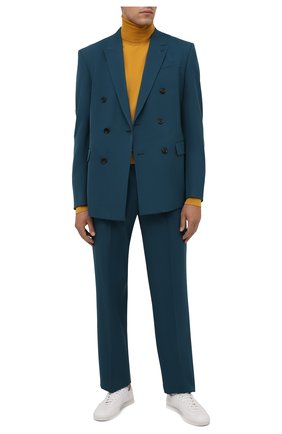 Мужской шерстяная водолазка DOLCE & GABBANA желтого цвета по цене 52600 руб., арт. GXE65T/JAV87 | Фото 2 Мужской шерстяная водолазка DOLCE & GABBANA желтого цвета, арт. GXE65T/JAV87 | Фото 2 (Длина (для топов): Стандартные; Материал внешний: Шерсть; Рукава: Длинные; Мужское Кросс-КТ: Водолазка-одежда; Стили: Гламурный, Кэжуэл; Принт: Без принта)