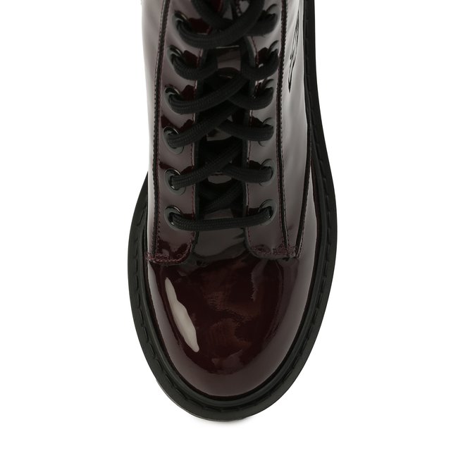 Кожаные ботинки Pike Kenzo FB62BT340L64, цвет бордовый, размер 40 - фото 4