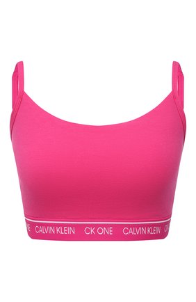 Женский бра-топ CALVIN KLEIN фуксия цвета по цене 3465 руб., арт. QF5727E | Фото 1 Женский бра-топ CALVIN KLEIN фуксия цвета, арт. QF5727E | Фото 1