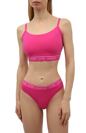 Женский бра-топ CALVIN KLEIN фуксия цвета по цене 3465 руб., арт. QF5727E | Фото 2 Женский бра-топ CALVIN KLEIN фуксия цвета, арт. QF5727E | Фото 2