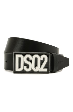 Детский кожаный ремень DSQUARED2 черного цвета по цене 11200 руб., арт. DQ0464-D005Z | Фото 1 Детский кожаный ремень DSQUARED2 черного цвета, арт. DQ0464-D005Z | Фото 1