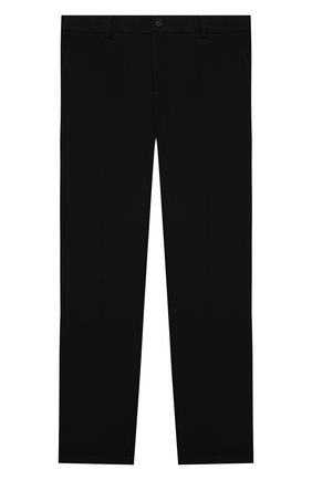 Детские брюки VERSACE черного цвета по цене 26350 руб., арт. 1001128/1A00492/8A-14A | Фото 1 Детские брюки VERSACE черного цвета, арт. 1001128/1A00492/8A-14A | Фото 1