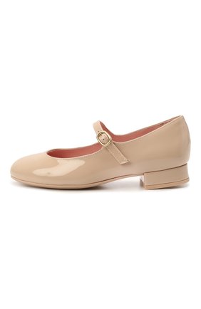 Детские кожаные туфли PRETTY BALLERINAS розового цвета по цене 14200 руб., арт. 49.649/SHADE | Фото 2 Детские кожаные туфли PRETTY BALLERINAS розового цвета, арт. 49.649/SHADE | Фото 2