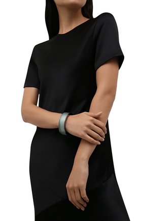 Женское браслет GIORGIO ARMANI светло-зеленого цвета по цене 27950 руб., арт. 61C280/1A730 | Фото 2 Женское браслет GIORGIO ARMANI светло-зеленого цвета, арт. 61C280/1A730 | Фото 2