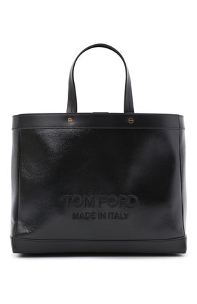 Женский сумка-тоут t screw TOM FORD черного цвета по цене 86300 руб., арт. L1497T-IDE007 | Фото 1 Женский сумка-тоут t screw TOM FORD черного цвета, арт. L1497T-IDE007 | Фото 1