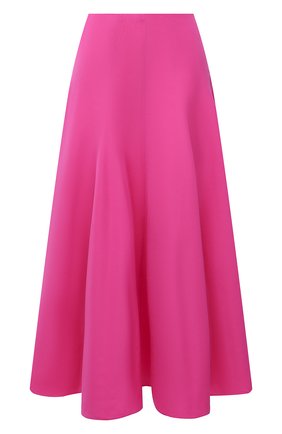 Женская юбка VALENTINO фуксия цвета по цене 135000 руб., арт. WB3RA7W14H2 | Фото 1 Женская юбка VALENTINO фуксия цвета, арт. WB3RA7W14H2 | Фото 1 (Материал внешний: Синтетический материал, Хлопок; Длина Ж (юбки, платья, шорты): Миди; Женское Кросс-КТ: Юбка-одежда; Стили: Романтичный)