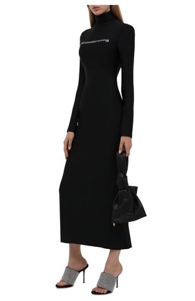 Женское платье ALEXANDER WANG черного цвета по цене 72350 руб., арт. 1CC3216414 | Фото 2 Женское платье ALEXANDER WANG черного цвета, арт. 1CC3216414 | Фото 2