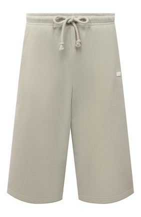 Женские хлопковые шорты ACNE STUDIOS зеленого цвета по цене 21800 руб., арт. CE0014/W | Фото 1 Женские хлопковые шорты ACNE STUDIOS зеленого цвета, арт. CE0014/W | Фото 1 (Материал внешний: Хлопок; Длина Ж (юбки, платья, шорты): Миди; Женское Кросс-КТ: Шорты-одежда; Стили: Спорт-шик; Кросс-КТ: Широкие)