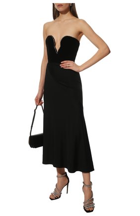 Женские кожаные босоножки josefine 100 JIMMY CHOO черного цвета по цене 165000 руб., арт. J0SEFINE 100/SIW | Фото 2 Женские кожаные босоножки josefine 100 JIMMY CHOO черного цвета, арт. J0SEFINE 100/SIW | Фото 2
