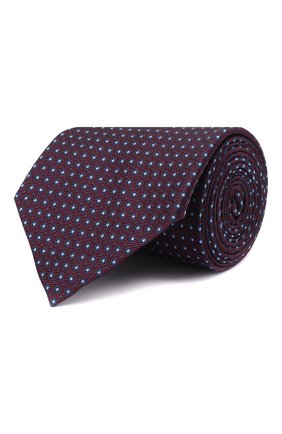 Мужской шелковый галстук ERMENEGILDO ZEGNA бордового цвета по цене 15150 руб., арт. Z2D03T/1XW | Фото 1 Мужской шелковый галстук ERMENEGILDO ZEGNA бордового цвета, арт. Z2D03T/1XW | Фото 1 (Материал: Текстиль, Шелк; Принт: С принтом)