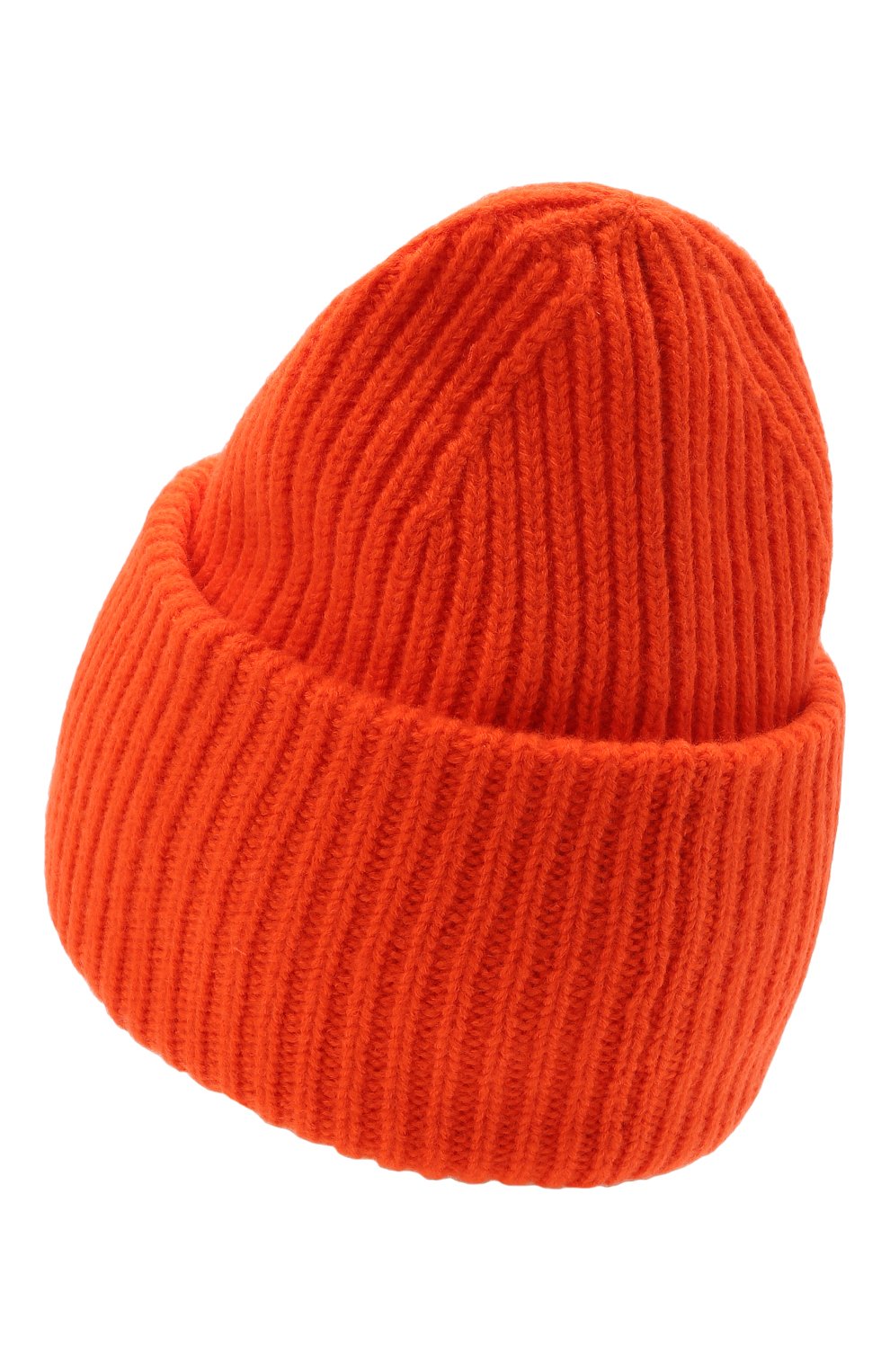 Мужская шерстяная шапка ACNE STUDIOS оранжевого цвета, арт. C40135/M | Фото 2 (Материал: Текстиль, Шерсть; Кросс-КТ: Трикотаж)