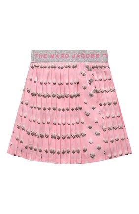 Детская плиссированная юбка MARC JACOBS (THE) розового цвета по цене 13300 руб., арт. W13119 | Фото 1 Детская плиссированная юбка MARC JACOBS (THE) розового цвета, арт. W13119 | Фото 1 (Случай: Повседневный; Ростовка одежда: 7 лет | 122 см, 5 лет | 110 см, 4 года | 104 см, 3 года | 98 см, 9 лет | 134 см)