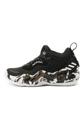Детские кроссовки ADIDAS ORIGINALS черно-белого цвета по цене 6710 руб., арт. H67430 | Фото 2 Детские кроссовки ADIDAS ORIGINALS черно-белого цвета, арт. H67430 | Фото 2 (Стили: Гранж)