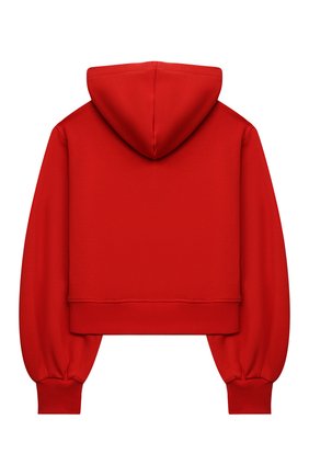 Детский хлопковое худи MSGM KIDS красного цвета по цене 8995 руб., арт. MS027691 | Фото 2 Детский хлопковое худи MSGM KIDS красного цвета, арт. MS027691 | Фото 2 (Материал внешний: Хлопок; Рукава: Длинные; Девочки Кросс-КТ: Толстовка-одежда; Ростовка одежда: 10 - 11 лет | 140 - 146см, 12 лет | 152 см, 13 - 15 лет | 158 см, 6 лет | 116 см, 8 лет | 128 см)