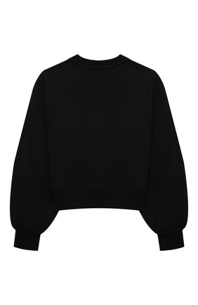 Детский хлопковый свитшот MSGM KIDS черного цвета по цене 10300 руб., арт. MS027770 | Фото 2 Детский хлопковый свитшот MSGM KIDS черного цвета, арт. MS027770 | Фото 2 (Рукава: Длинные; Материал внешний: Хлопок; Девочки Кросс-КТ: Толстовка-одежда; Ростовка одежда: 10 - 11 лет | 140 - 146см, 12 лет | 152 см, 13 - 15 лет | 158 см, 8 лет | 128 см)