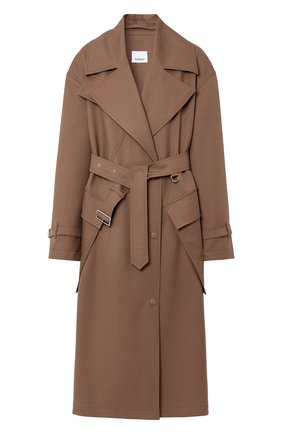 Женское шерстяное пальто BURBERRY коричневого цвета по цене 169500 руб., арт. 8038930/116208 | Фото 1 Женское шерстяное пальто BURBERRY коричневого цвета, арт. 8038930/116208 | Фото 1
