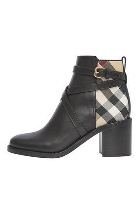 Женские кожаные ботильоны new pryle hc 70 BURBERRY черного цвета по цене 53700 руб., арт. 8042368/ABHFQ | Фото 2 Женские кожаные ботильоны new pryle hc 70 BURBERRY черного цвета, арт. 8042368/ABHFQ | Фото 2