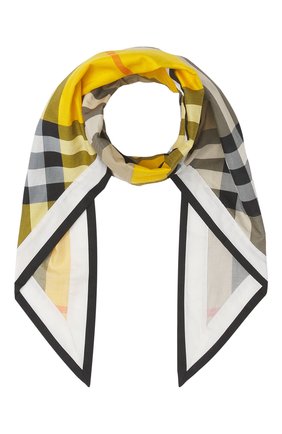 Женский платок BURBERRY бежевого цвета по цене 21100 руб., арт. 8045283/114887 | Фото 1 Женский платок BURBERRY бежевого цвета, арт. 8045283/114887 | Фото 1